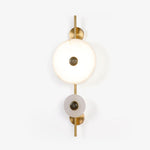 Bild in die Galerieansicht laden, Alabaster Eclipse Wandleuchte