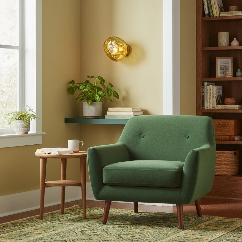 Glyador moderne effect wandlamp organisch oppervlaklicht voor woonkamer N27