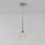 Load image into Gallery viewer, Merin Transparent Glass Sculpture Geometric Chandelier
