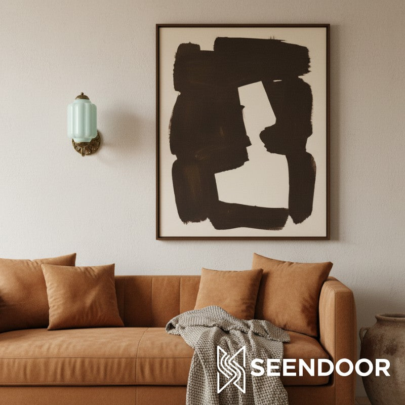 Eloise Brass Wall Sconce – Elegant Milk Glass Vintage Lighting