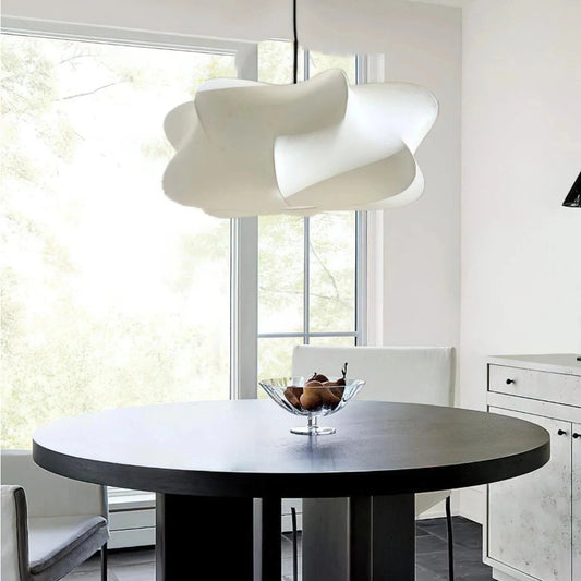 Lunaveo Diffusion Pendant Light – Minimalist Fixture for Dining Rooms and Hallways