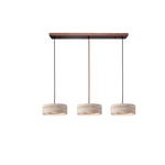 Load image into Gallery viewer, Wabi Sabi Style Travertine Stone Pendant Light