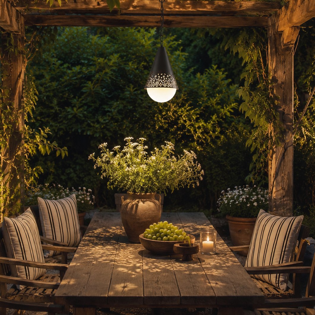 Baoxela Industrial Outdoor Pendant Light