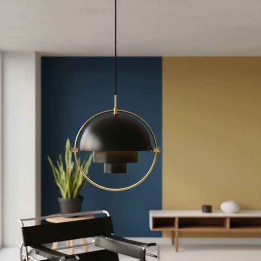 Multiva Skulpturale Pendelleuchte – Verstellbarer Kronleuchter im dänischen Modern-Stil für Essbereiche N18