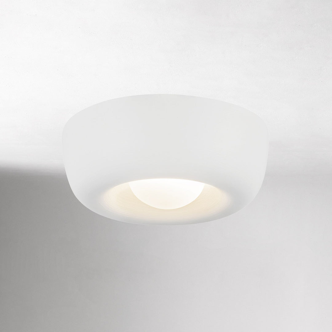 Alverin Flush Mount Ceiling Light - Minimalist Metal Fixture for Modern Homes