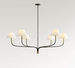 Load image into Gallery viewer, Calin Classic Round Chandelier - Bronze Iron Light for Dining
