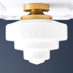 Load image into Gallery viewer, Geotower Tiered Globe Contemporary Ceiling Lamp for Bedroom &amp; Foyer
