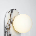 Load image into Gallery viewer, Vinbrea Modern Accent Wall Lamp – Marble Body Design for Living Room or Bedroom