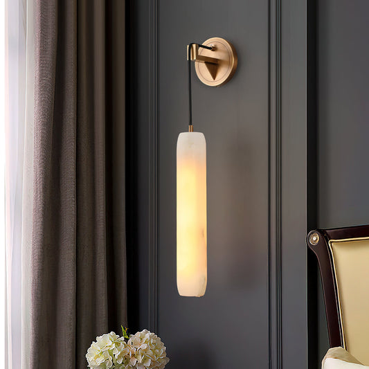 Albast Fluit Wandlamp
