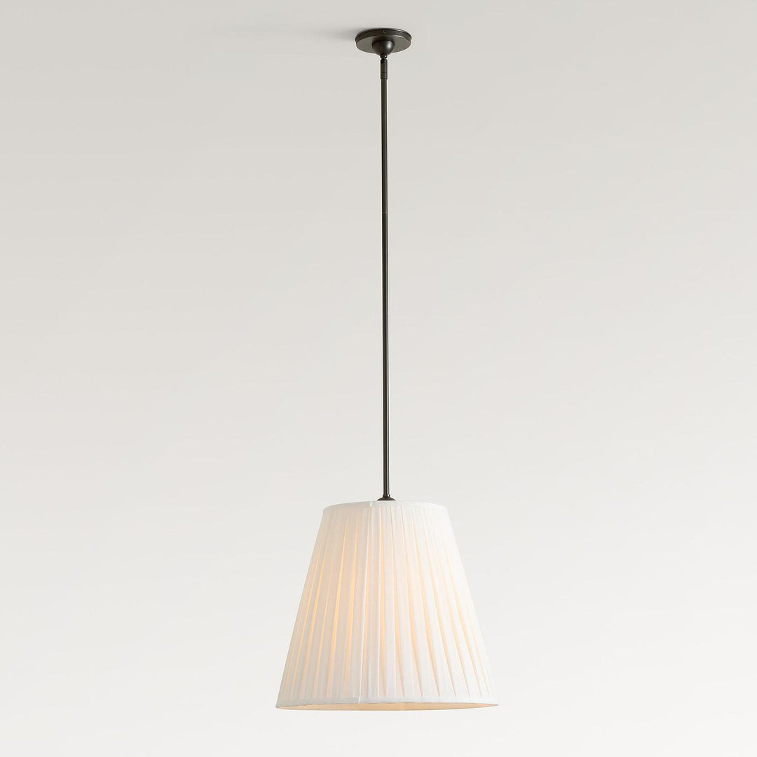 Luvora Modern Fabric Pleated Shade - Elegant Decor Pendant Lamp
