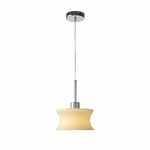 Cargar imagen en el visor de la Galería, Single pendant cream glass light
