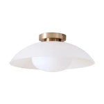 Load image into Gallery viewer, Elorina Flush Mount Glass/Metal Ceiling Light - A Stylish Fixture for Modern Spaces
