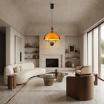 Bild in der Galerieansicht laden, Afterglow Sunset Mittelalterliche Pendelleuchte - Französische Acryl-Pendelleuchte für Esszimmer und Foyer