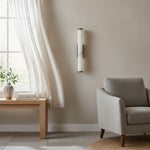 Load image into Gallery viewer, Solaryx Modern Alabaster Wall Lamp - Lighting for Bedroom Living Room