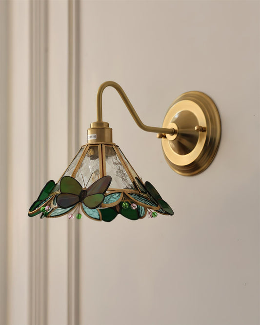 Lámpara de pared Butterfly Jewel