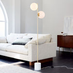Load image into Gallery viewer, Brina Glass Multi-Light Floor Lamp - Modern Standing Light with Elegance
