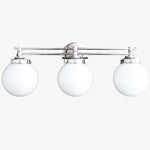 Load image into Gallery viewer, Glorica Glass Contemporary Vanity Light - 3 Light Globe Bathroom Fixture Opal Glass
