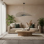 Afbeelding laden in galerijweergave, Spirava Moderne Strohoed Hanglamp - Noordse Hanglamp voor Woonkamer N49