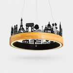 Cargar imagen en el visor de la Galería, 42 cm (16.5 in) (16.5 in) black pendant light