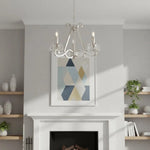 Bild in der Galerieansicht laden, Talonis Kristall-Kronleuchter - Traditioneller Kerzenstil aus Messing und Nickel für Wohnzimmer und Esszimmer