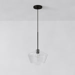 Load image into Gallery viewer, Merin Transparent Glass Sculpture Geometric Chandelier
