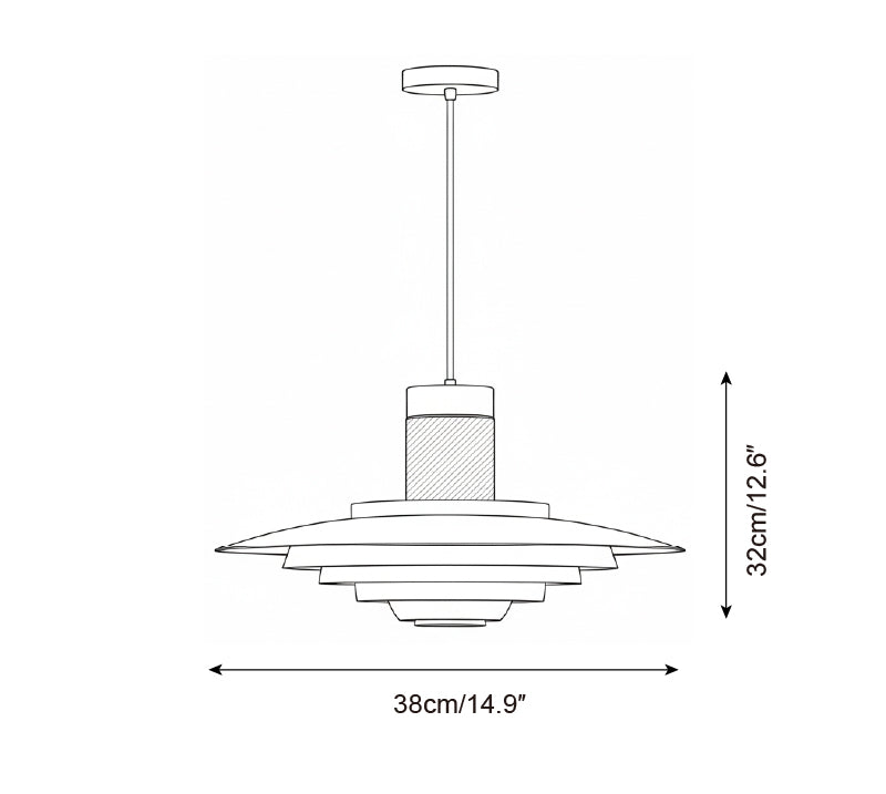 Lampada a sospensione Zylen