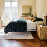 Load image into Gallery viewer, Diora Table &amp; Floor Lamps - Linen Shade Modern Linear Style Sophisticated Accent
