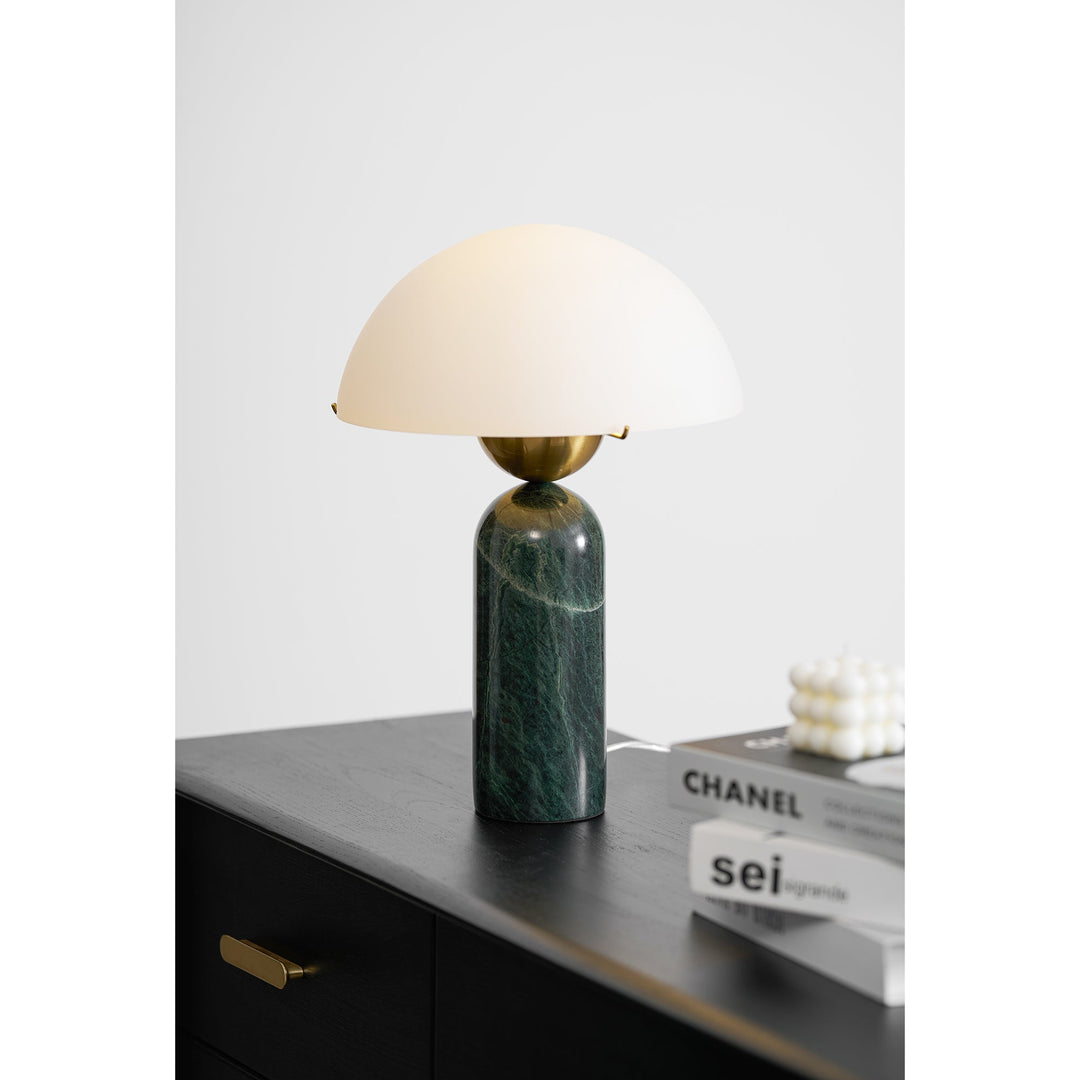 Peono Alabaster Tischlampe