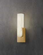 Bild in die Galerieansicht laden, Agatha Alabaster Wandleuchte