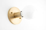 Load image into Gallery viewer, Glorica Glass Minimalist Wall Sconce - Versatile Modern Light For Any Room
