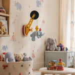 Cargar imagen en el visor de la Galería, Elephant wall light in a playroom corner