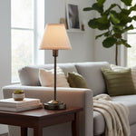 Afbeelding laden in galerijweergave, Bronzuno Textuurstof Bureaulamp – Moderne Metalen Voetverlichting voor Kantoren of Lounges