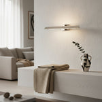 Afbeelding laden in galerijweergave, Libris Wandgemonteerde Schilderijlamp - Minimalistisch Lineair Metalen Frame voor Kunstwerken &amp; Gang