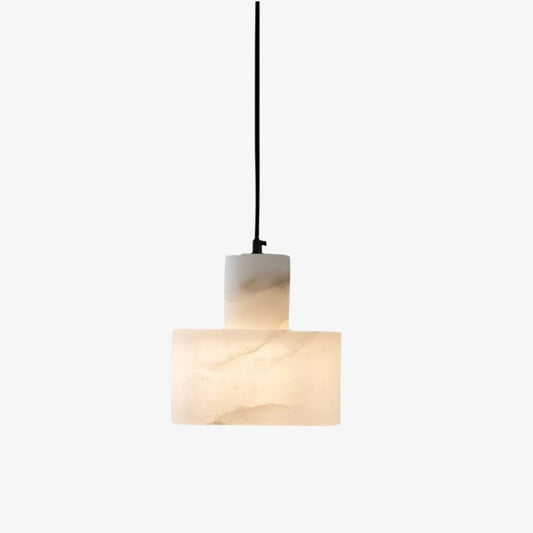 Cylorion Alabaster-Pendelleuchte – Moderne minimalistische Hängeleuchte für das Esszimmer