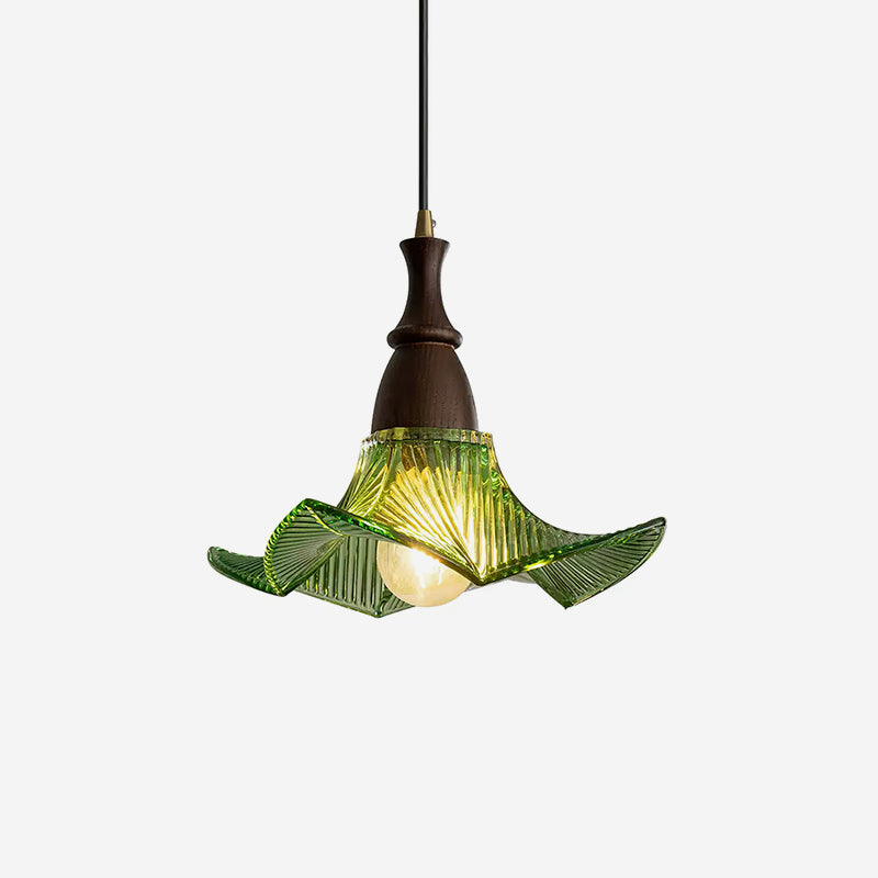 Lampa wisząca Lila ze szkła