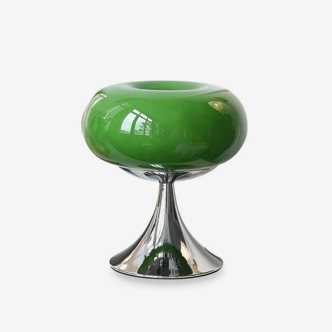 Lollora Decoratieve Tafellamp – Sculpturale Glasaccentverlichting voor Slaapkamer of Woonkamer