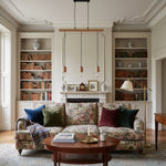 Afbeelding laden in galerijweergave, Virell Verstelbare Lineaire Plafondlamp – 3-Lamps Houten en Metalen Ontwerp voor Keukeneiland of Kantoor