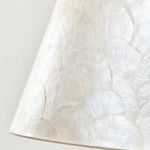 Load image into Gallery viewer, Micahell Modern Floor Lamp – Cascading Shell Shade Standing Lamp for Bedroom