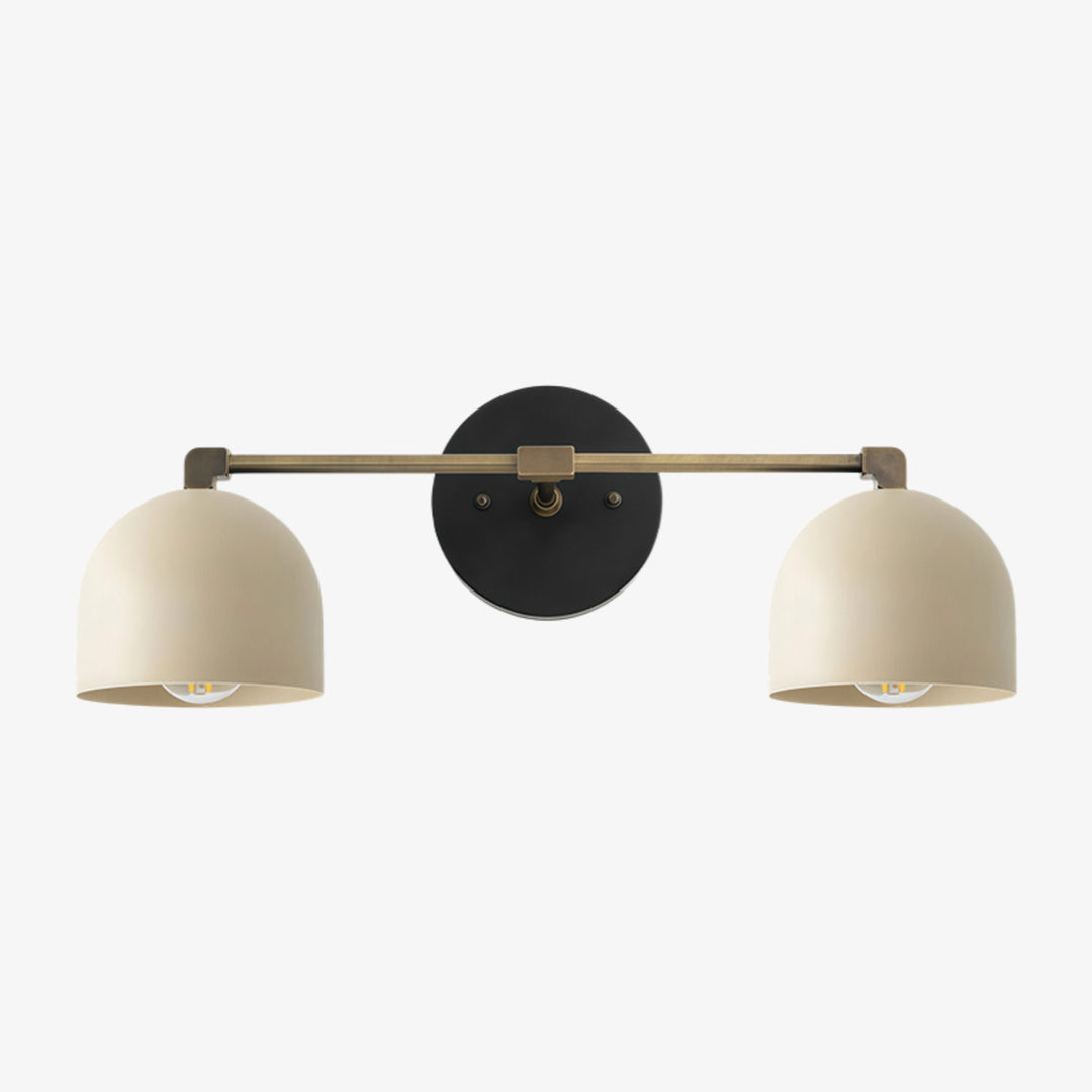 Metio Dome Half-Ball Design – Sleek Industrial Wall Light for Bathroom
