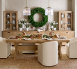 Load image into Gallery viewer, Bravira Ribbed Glass Pendant Light - Elegant Kitchen Island Lamp
