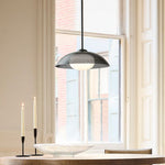 Load image into Gallery viewer, Elorina Pendant Light - Perforated Metal Shade, Champagne Bronze
