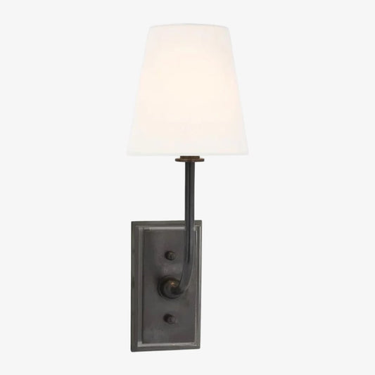 Lámpara de pared industrial VistaGlow de metal - Aplique doble moderno