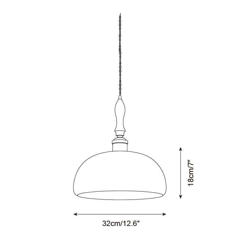 Lampe suspendue Moss Glow