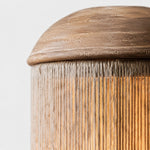 Załaduj obraz do przeglądarki galerii, Close-up of vertical corded weave and top cap