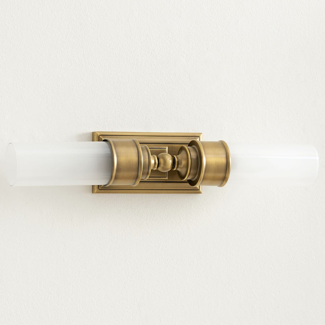 Kalvora Double Tube Wall Sconce - Vintage Elegant Lighting for Home