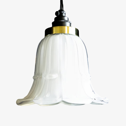 Lámpara Colgante de Vidrio Clásica Solmira - Lámpara Colgante Decorativa de Fácil Instalación para Salón y Entrada
