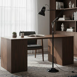 Afbeelding laden in galerijweergave, Modryx Classic Verstelbare Vloerlamp met Verfijnde Lijnen – Modern Functioneel Ontwerp voor Gebruik in Huisinterieur