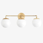 Load image into Gallery viewer, Glorica Glass Wall Sconce - Modern Vintage Vanity Light Fixture
