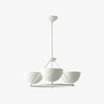 Load image into Gallery viewer, Plara Multi‑Light Chandelier – Modern Polyresin and Plaster for Dining &amp; Foyer