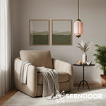 Load image into Gallery viewer, Eloise Vintage Glass Chandelier - Milk Glass Home Accent
